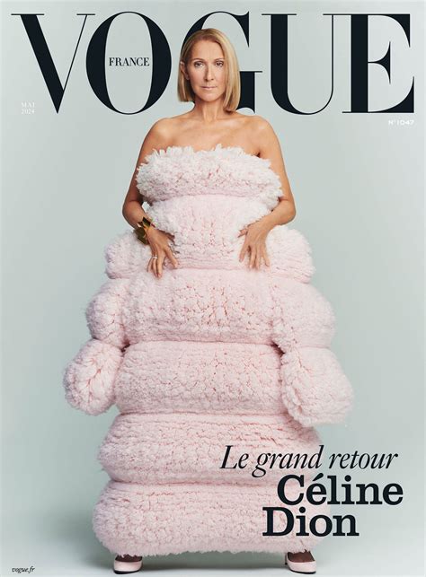 celine dion black and white met gala|celine dion vogue france.